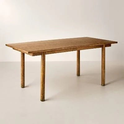Dowel Leg Dinning Table - Hallam Custom Woodworking - Hallam Custom Woodworking