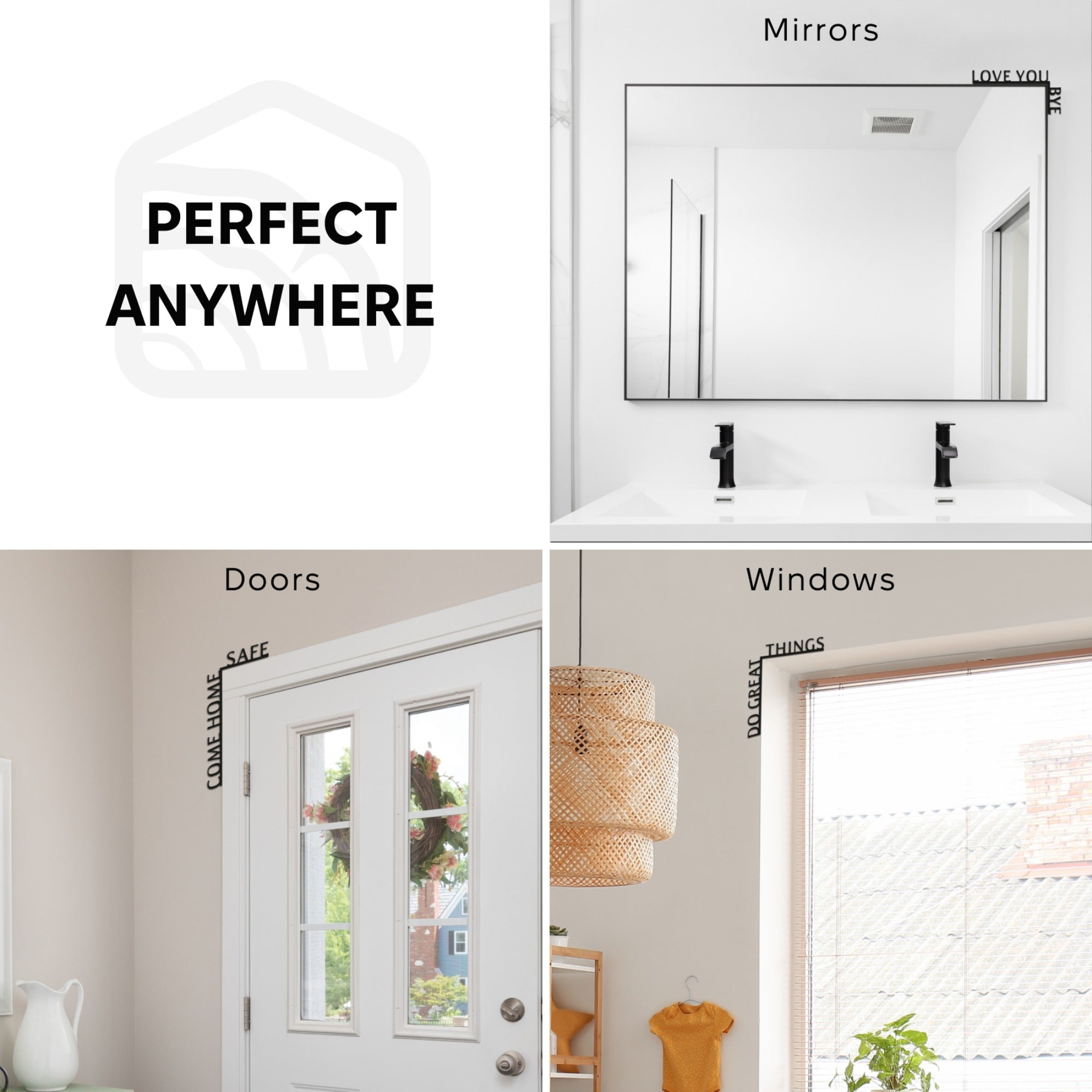 Wooden Corner Quote – Keep Calm, Flush On - Hallam Custom Woodworking - Enjoy The Wood