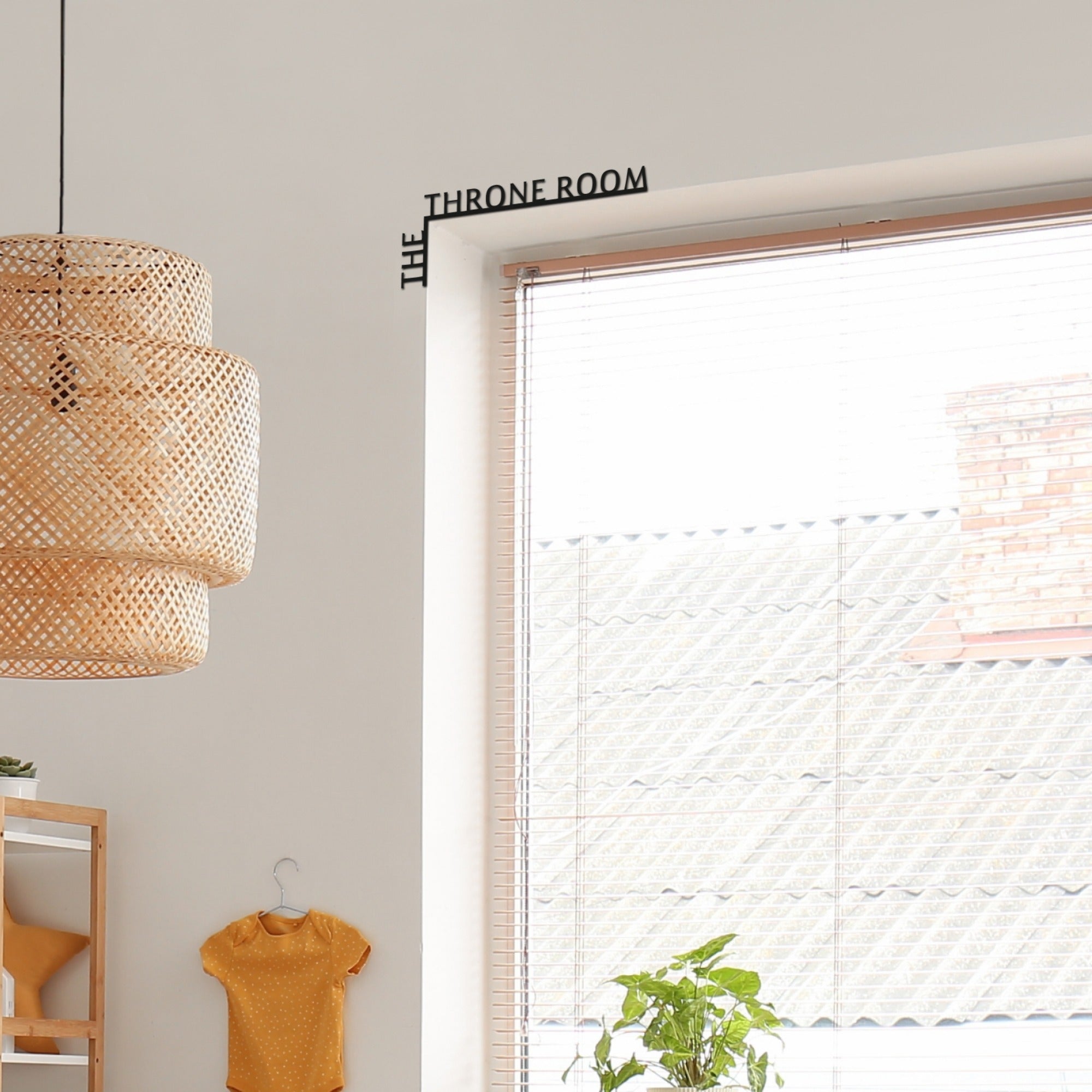 Wooden Corner Quote – The Throne Room - Hallam Custom Woodworking - Enjoy The Wood