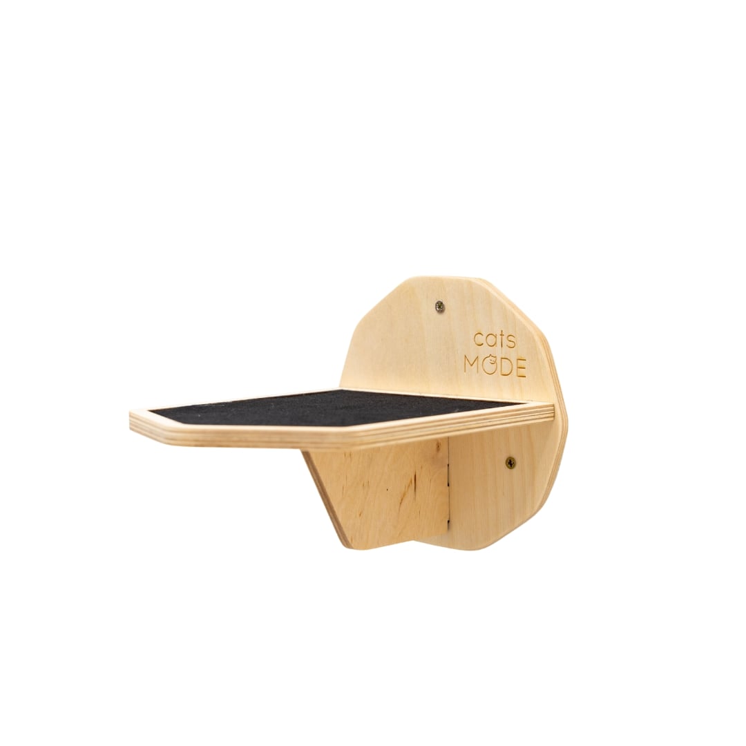 Wooden Hexagon Step - Light - Hallam Custom Woodworking - Enjoy The Wood