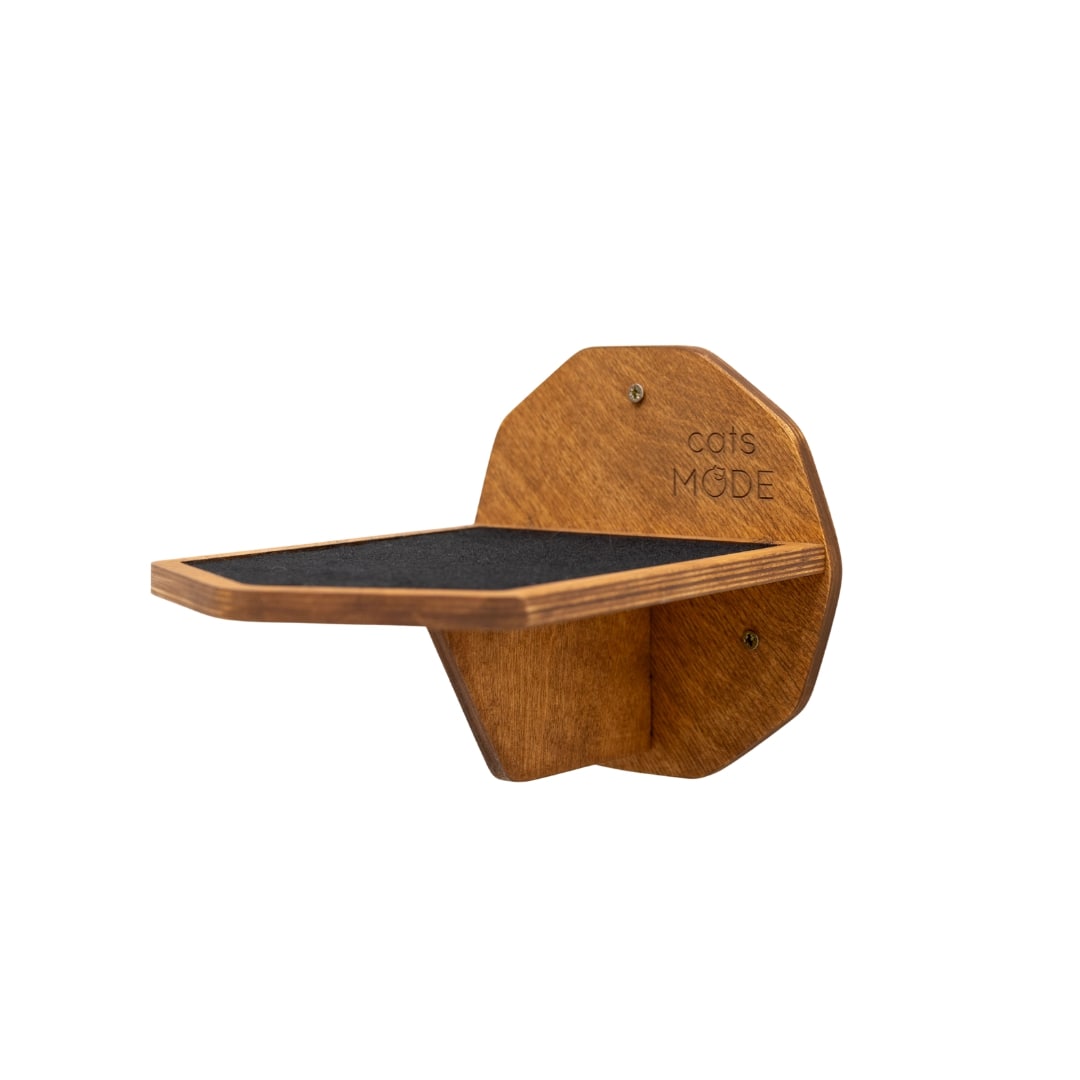 Wooden Hexagon Step - Oak - Hallam Custom Woodworking - Enjoy The Wood